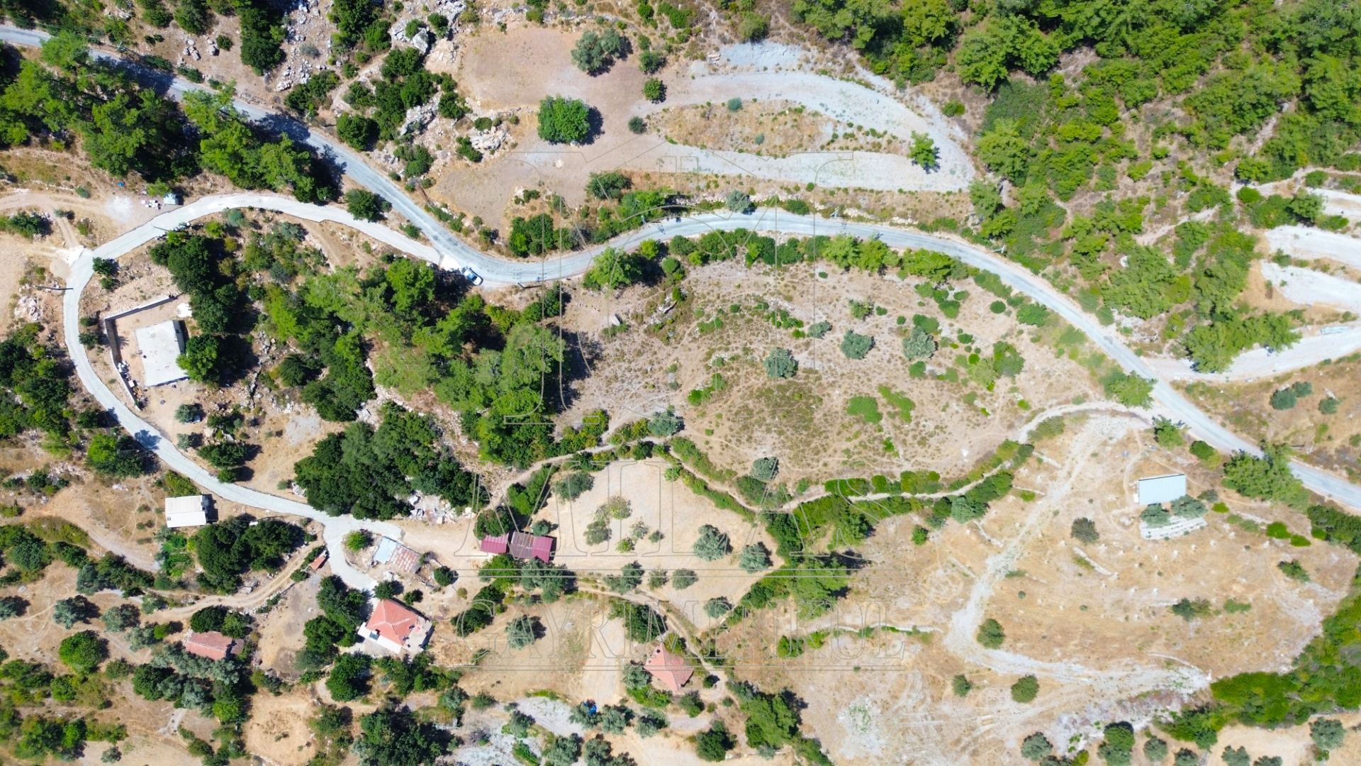 Milas Ören Kalemde Deniz ve Doğa Manzaralı 1300M² Konut İmarlı ArsaMuğla, Milas, Kalem - 16