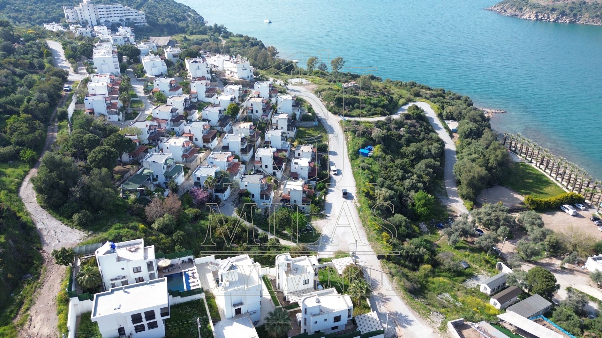 Milas Boğaziçi'nde Full Deniz Manzaralı Satılık ArsaMuğla, Milas, Boğaziçi - 5