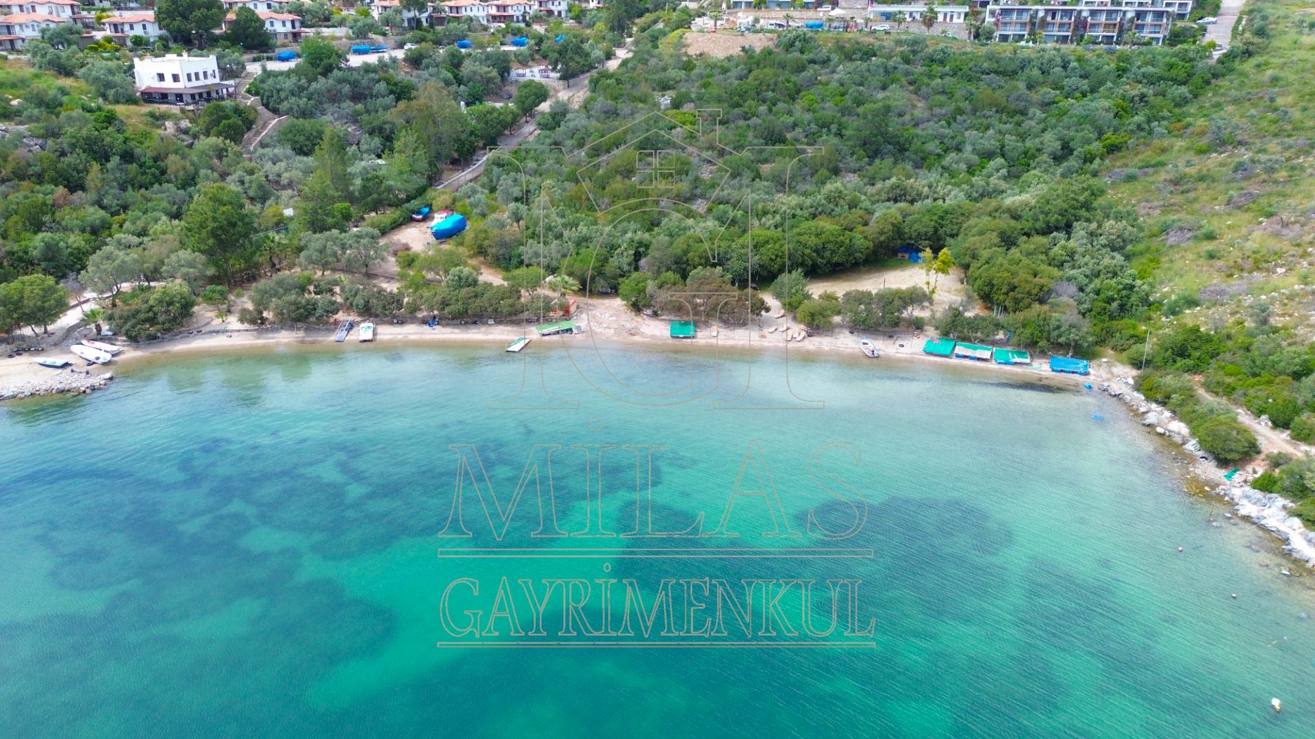Milas Kıyıkışlacık'ta Deniz Manzaralı Özel Site İçinde Satılık DaireMuğla, Milas, Kıyıkışlacık - 10