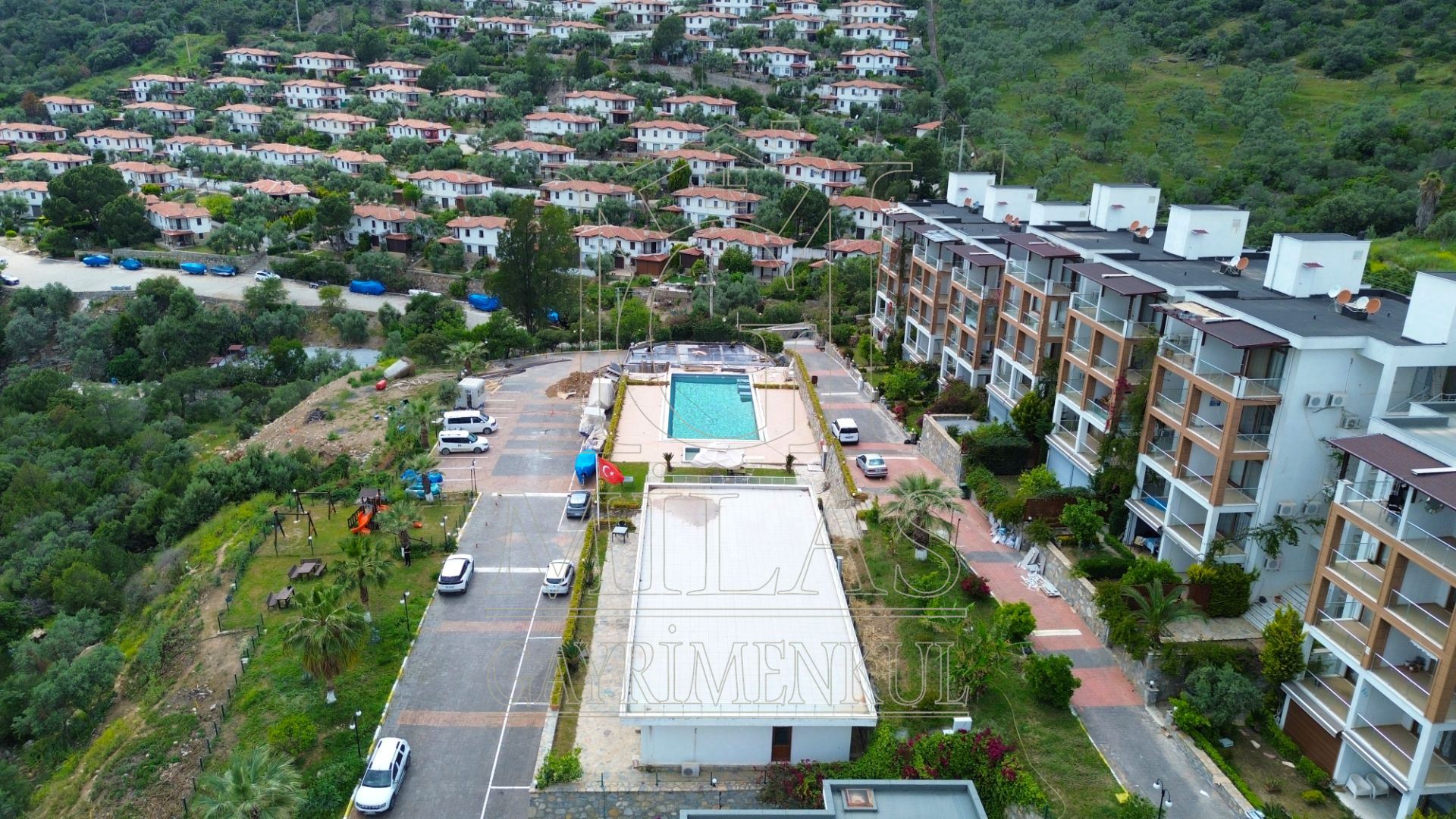 Milas Kıyıkışlacık'ta Deniz Manzaralı Özel Site İçinde Satılık DaireMuğla, Milas, Kıyıkışlacık - 2