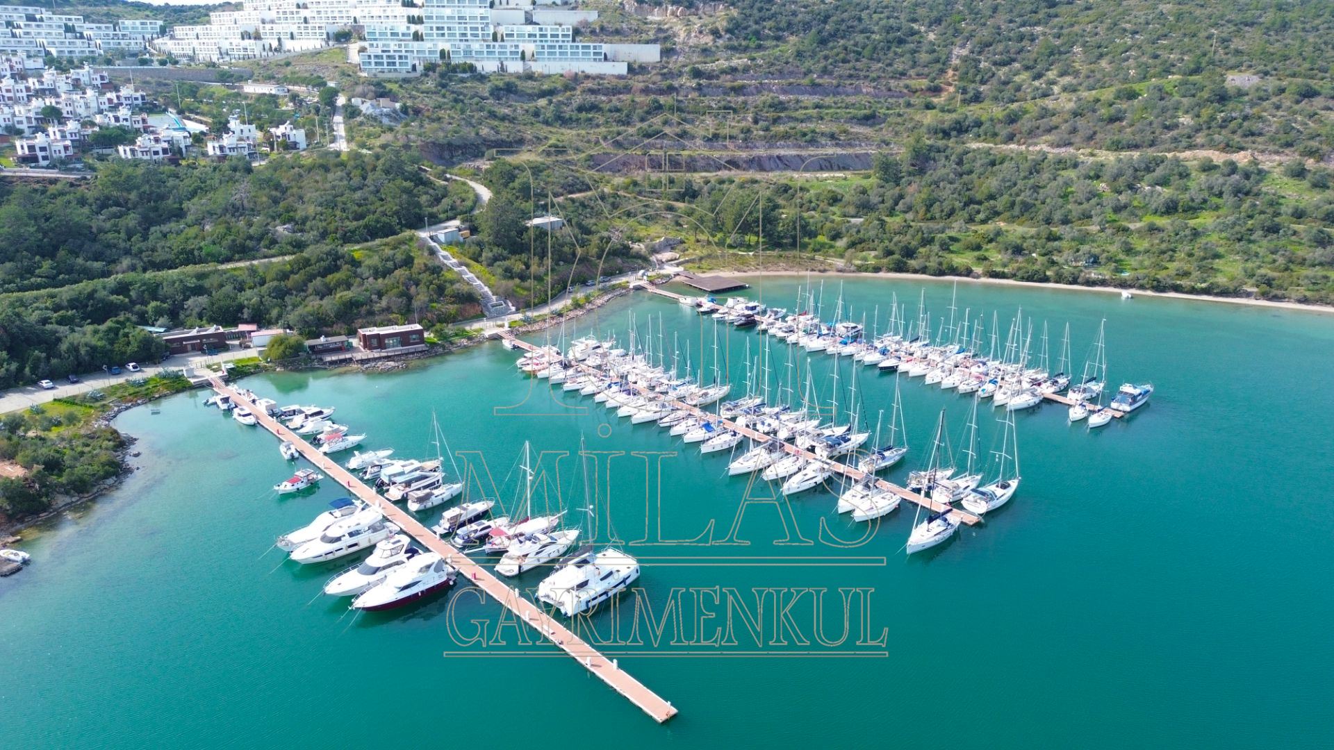 Milas Kıyıkışlacık'ta Deniz Manzaralı Özel Site İçinde Satılık DaireMuğla, Milas, Kıyıkışlacık - 27