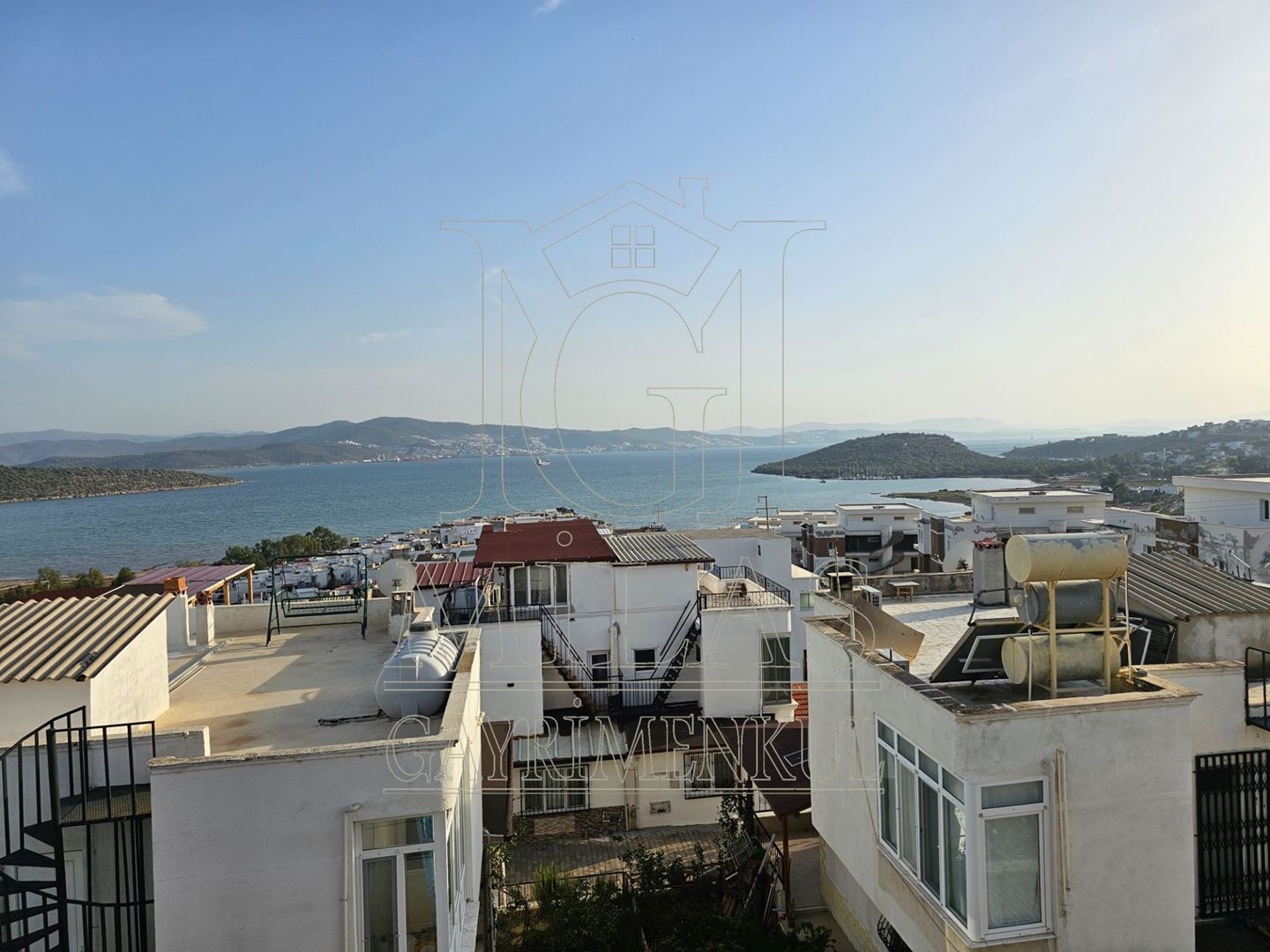 Milas Kıyıkışlacık Mahallesinde Deniz Manzaralı 2+1 Dubleks VillaMuğla, Milas, Kıyıkışlacık - 21