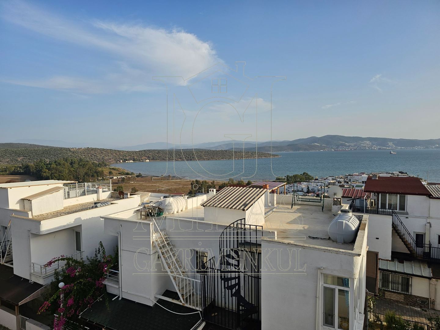 Milas Kıyıkışlacık Mahallesinde Deniz Manzaralı 2+1 Dubleks VillaMuğla, Milas, Kıyıkışlacık - 22