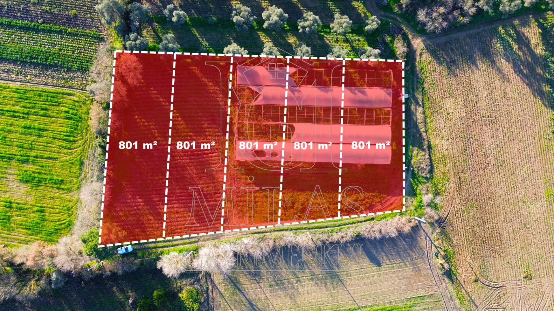 Milas Bahçeburun'da 10 Villalık Satılık ArsaMuğla, Milas, Bahçeburun - 5