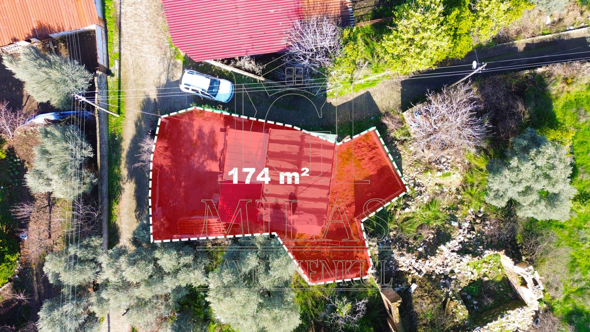 Milas Köşk Mahallesinde Müstakil Bahçeli Satılık Ahşap EvMuğla, Milas, Köşk - 5