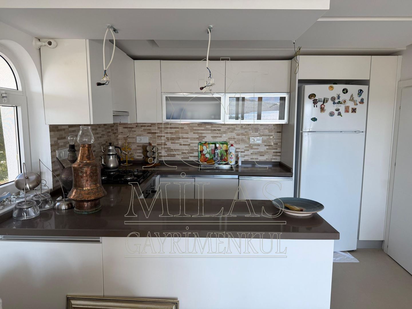 Boğaziçi Adabükü'nde Deniz Manzaralı Özel Plajlı Satılık VillaMuğla, Milas, Boğaziçi - 16