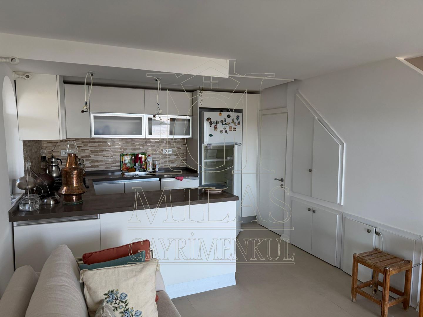 Boğaziçi Adabükü'nde Deniz Manzaralı Özel Plajlı Satılık VillaMuğla, Milas, Boğaziçi - 13