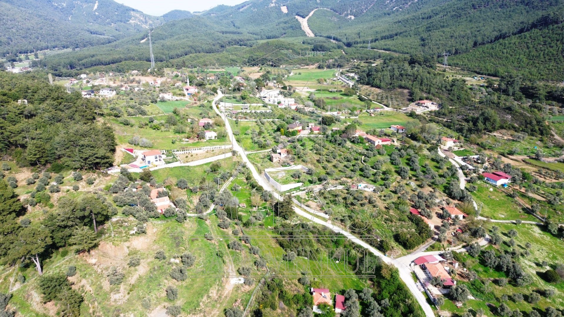 BÜYÜK FIRSAT Milas Korucukta Müstakil Villa Ve 6 Villalık ArsasıMuğla, Milas, Korucuk - 36