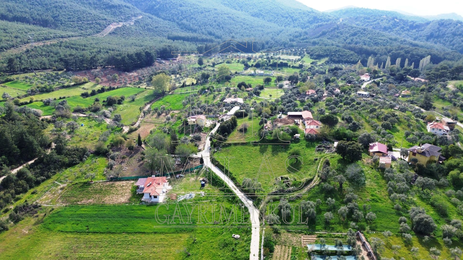 BÜYÜK FIRSAT Milas Korucukta Müstakil Villa Ve 6 Villalık ArsasıMuğla, Milas, Korucuk