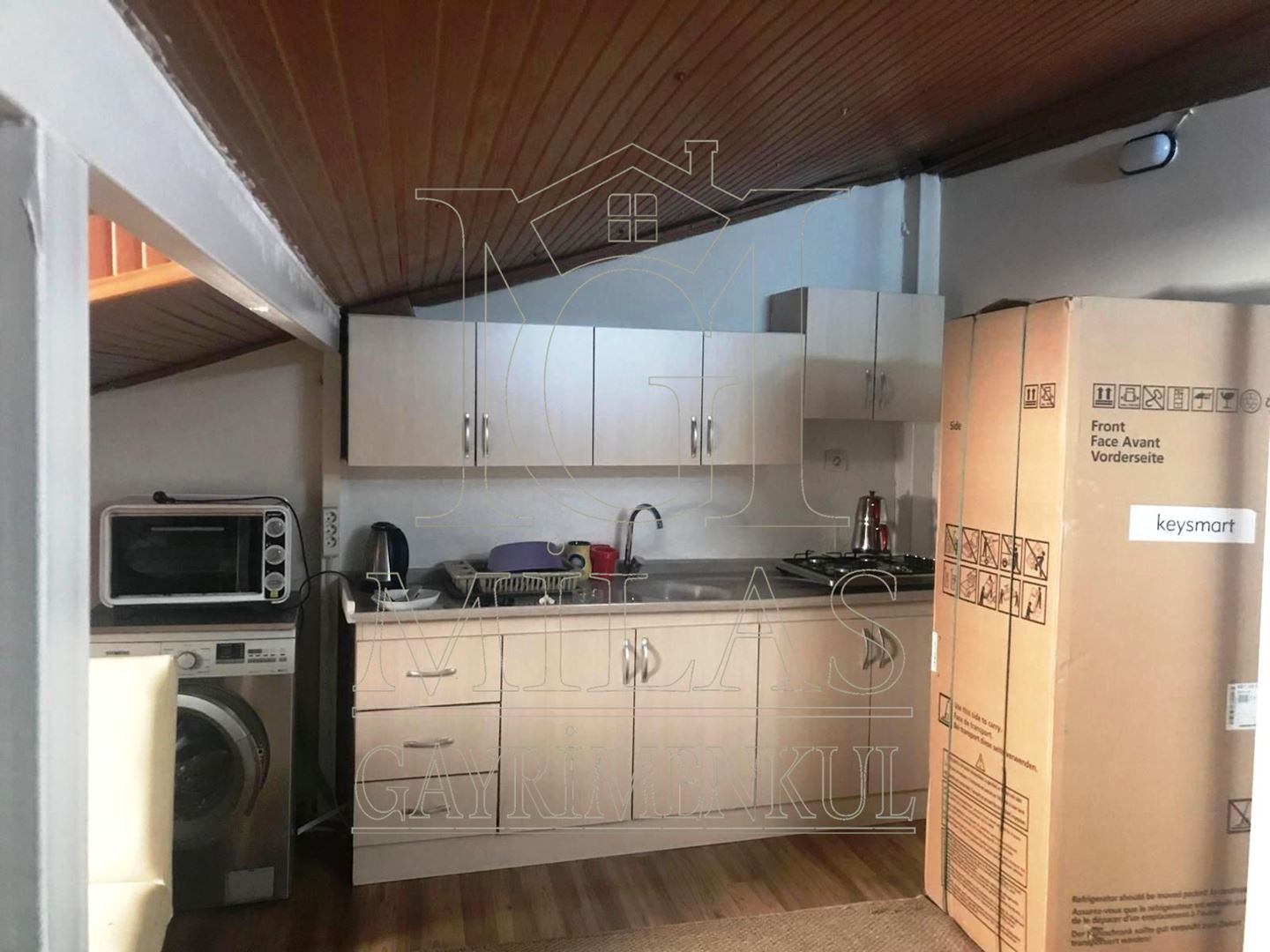 Milas Merkezde 1+1 Merkezi Sistem Kaloriferli Eşyalı DaireMuğla, Milas, Hacı İlyas - 5