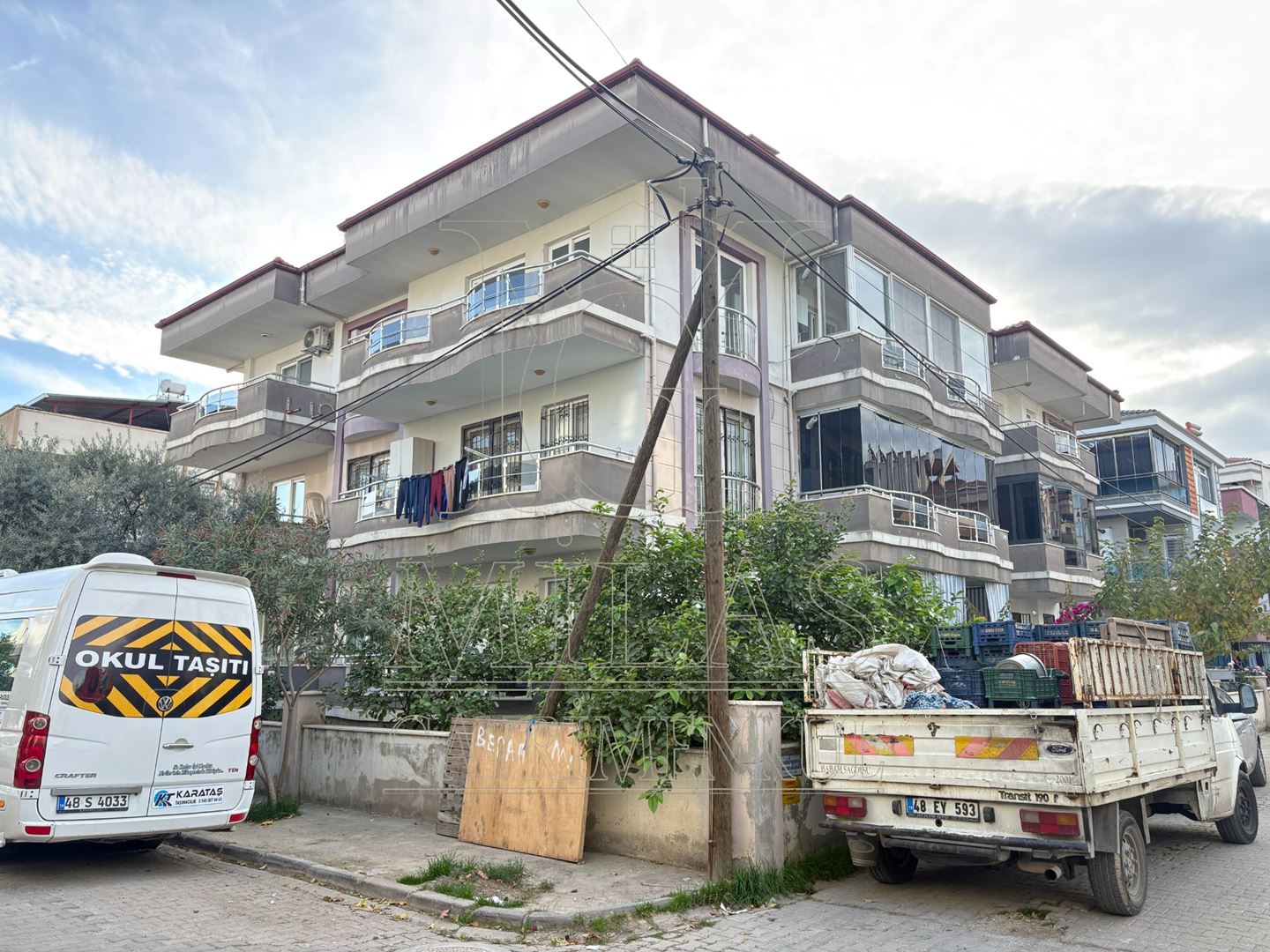 Milas Cumhuriyet Mahallesinde Doğalgazlı 3+1 Geniş Kiralık DaireMuğla, Milas, Cumhuriyet