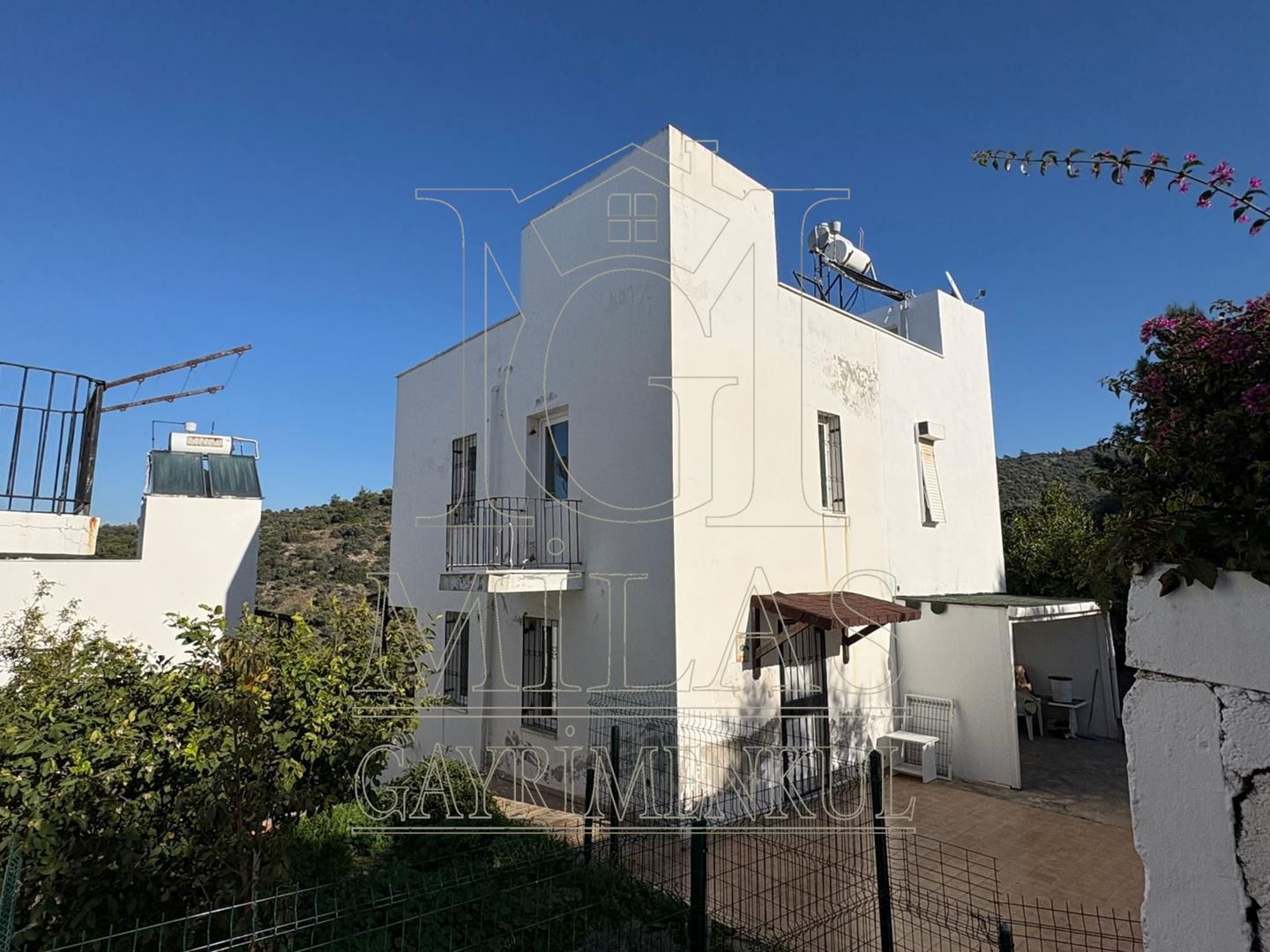 Güllük'te Deniz Manzaralı Kiralık Tripleks VillaMuğla, Milas, Güllük - 25