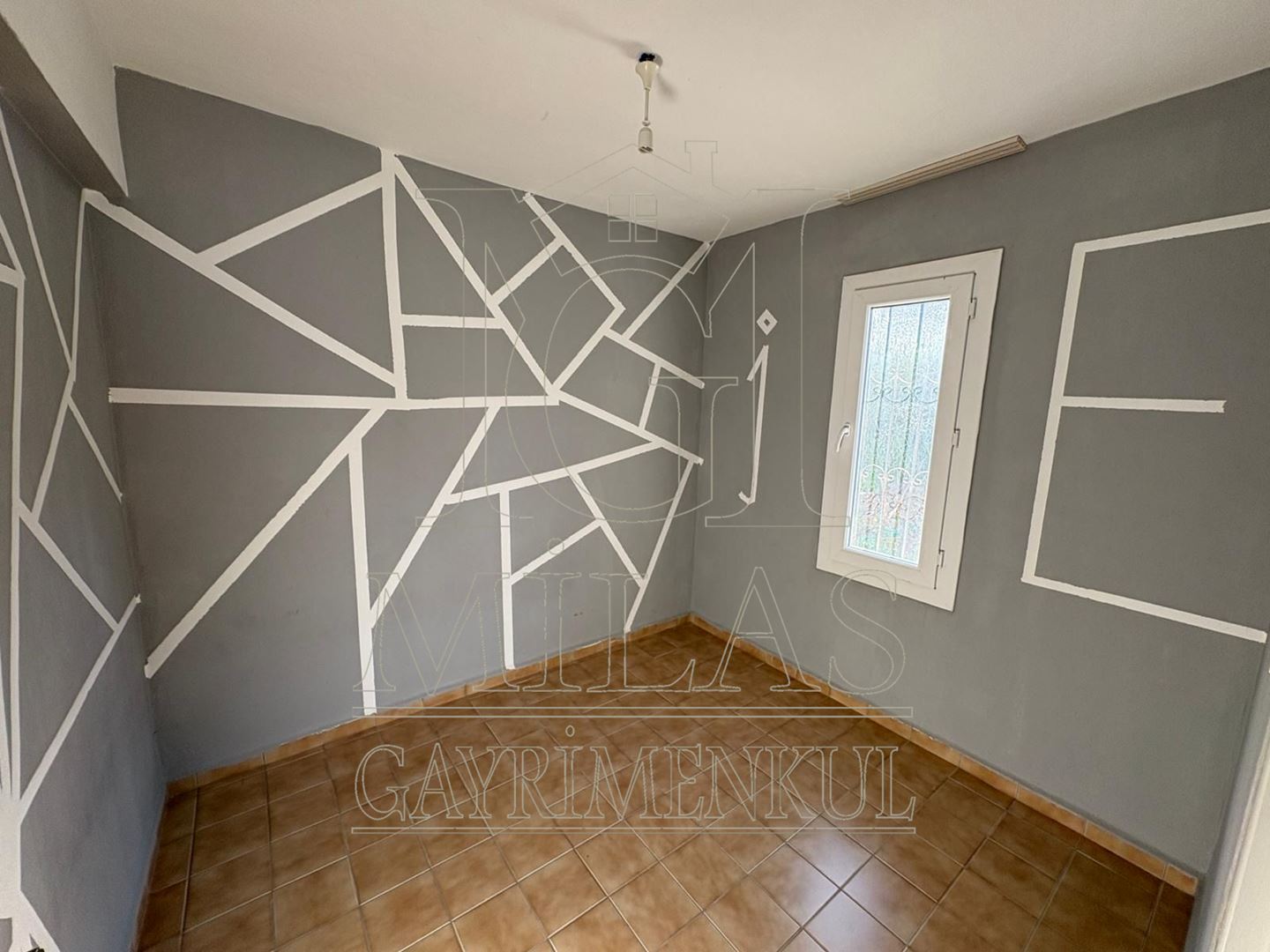 Güllük'te Deniz Manzaralı Kiralık Tripleks VillaMuğla, Milas, Güllük - 19