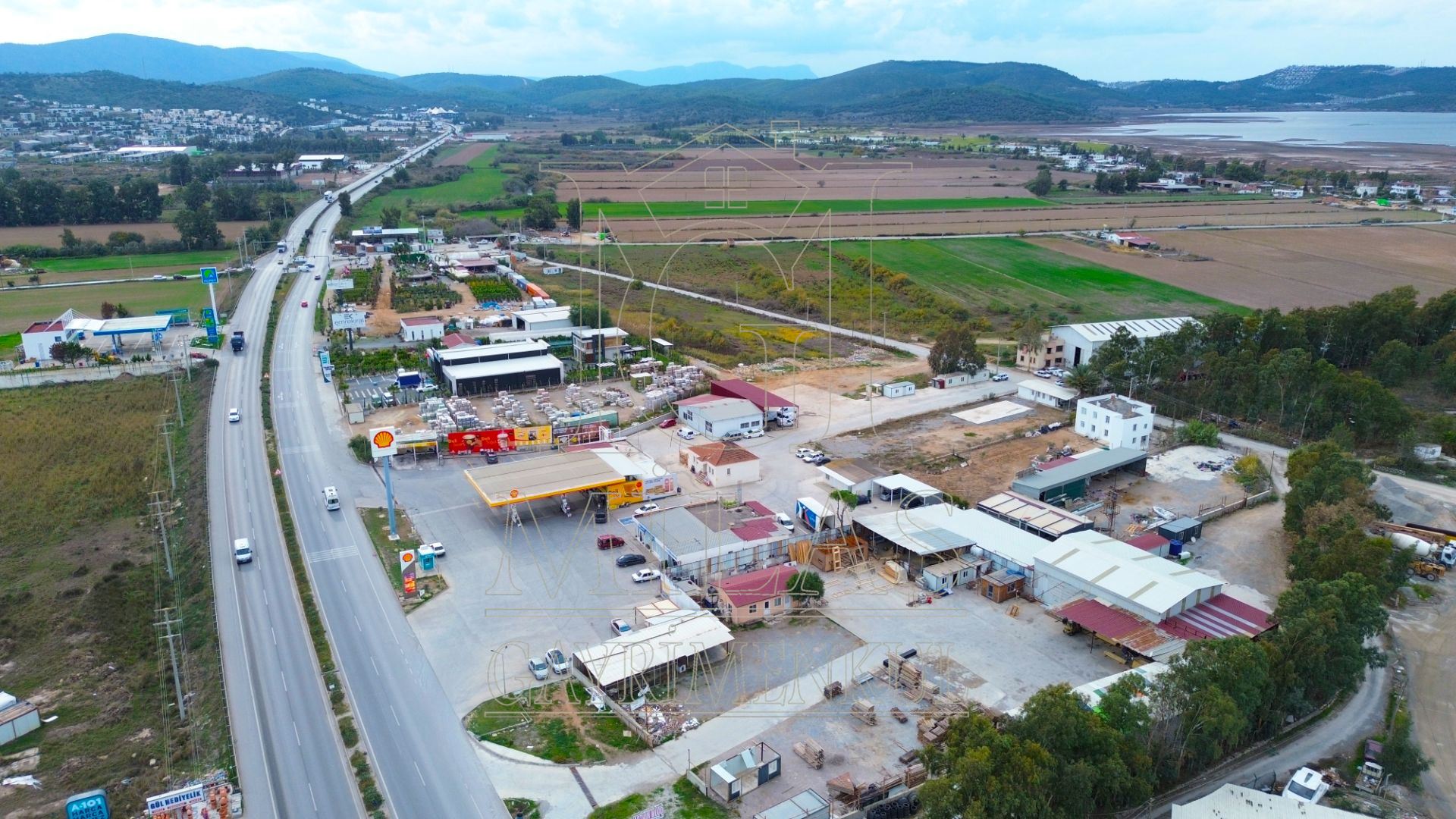 Milas Bodrum Yolu Üzeri 1562 M² Satılık ArsaMuğla, Milas, Dörttepe