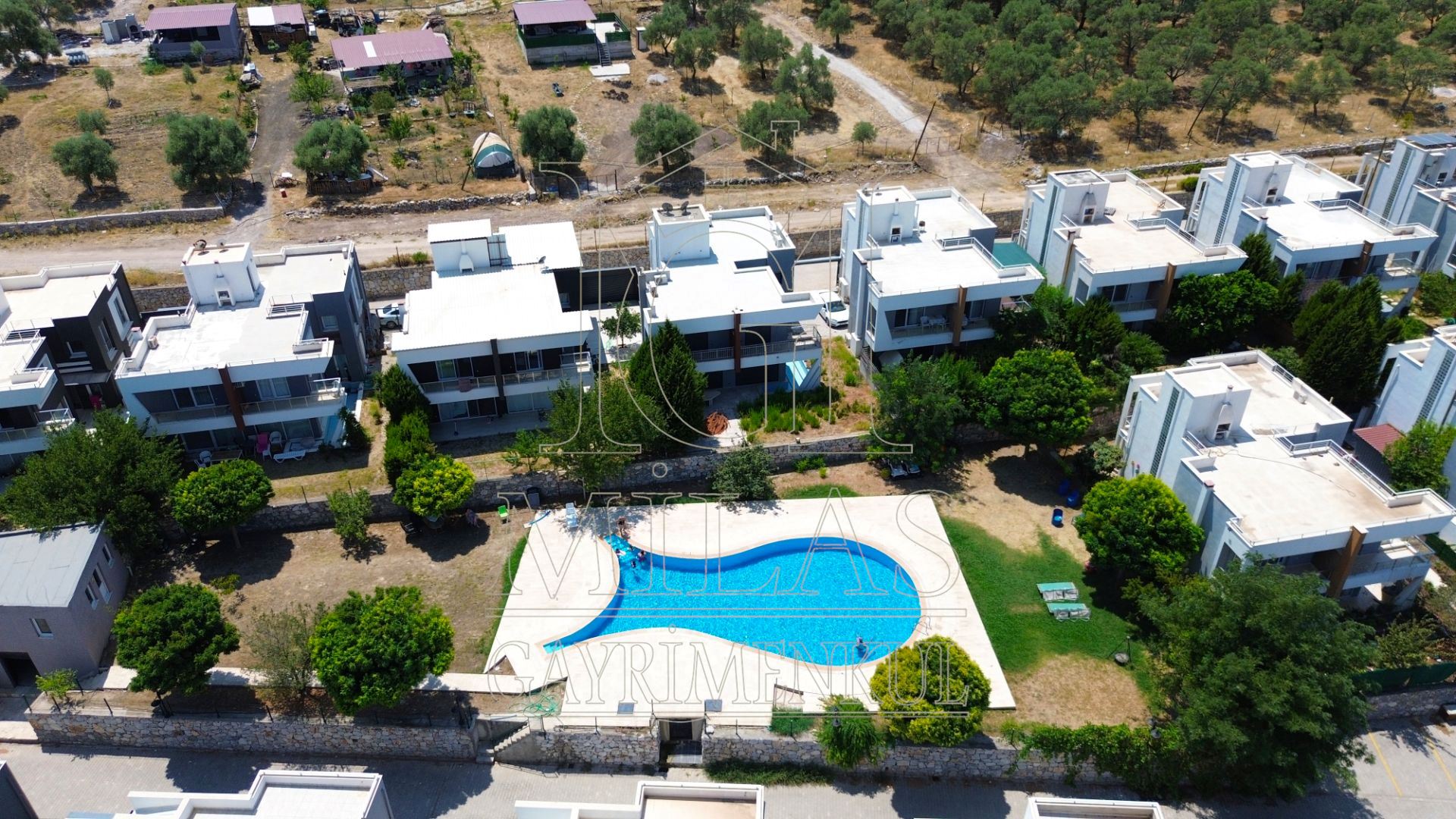 Menteş Karşıyaka Villalarında Müstakil Havuzlu 5+1 Dubleks VillaMuğla, Milas, Menteş - 6