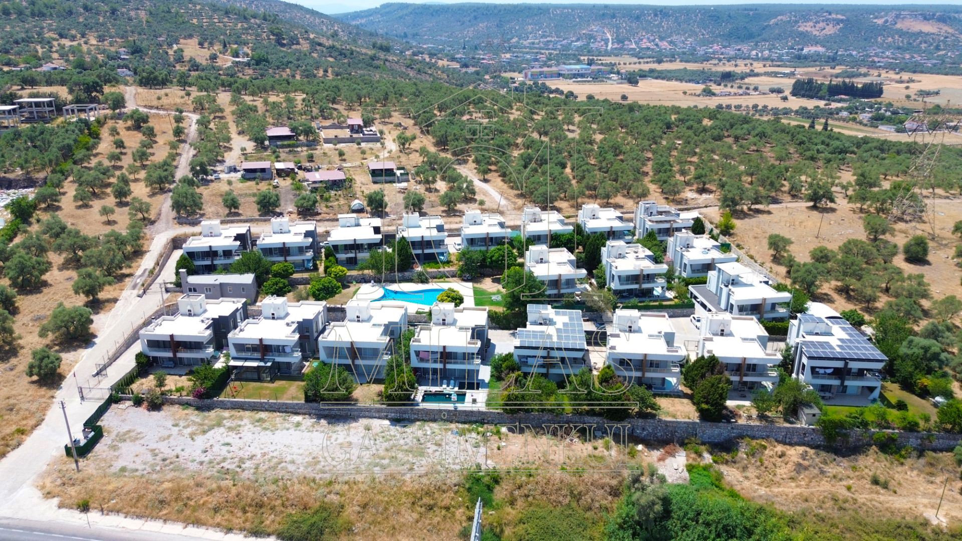 Menteş Karşıyaka Villalarında Müstakil Havuzlu 5+1 Dubleks VillaMuğla, Milas, Menteş - 2