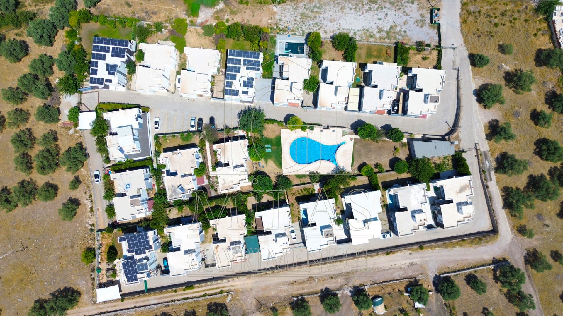 Menteş Karşıyaka Villalarında Müstakil Havuzlu 5+1 Dubleks VillaMuğla, Milas, Menteş - 5