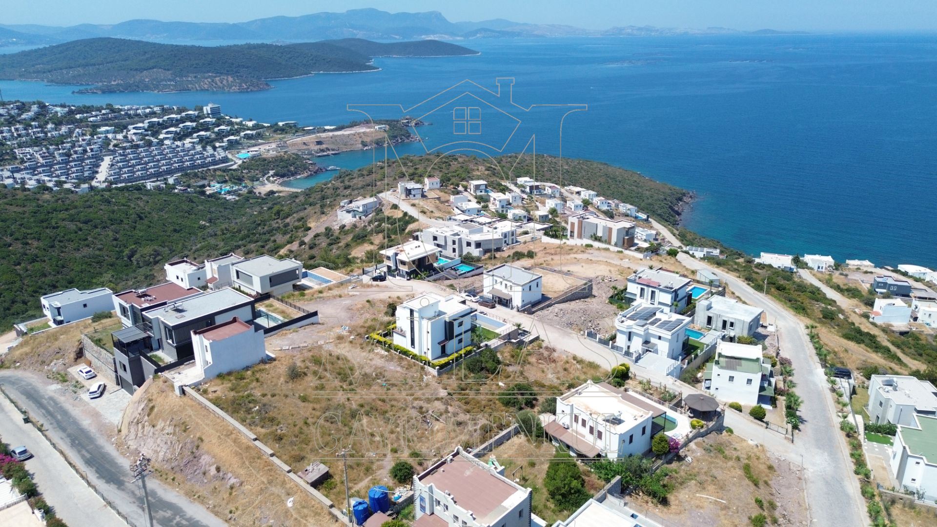 Boğaziçi Adabükünde Deniz Ve Göl Manzaralı 508 m² Satılık ArsaMuğla, Milas, Boğaziçi - 13