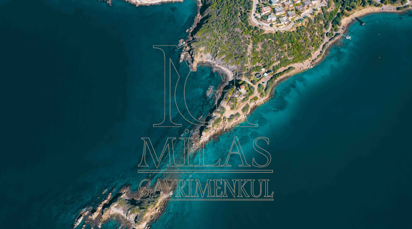 Boğaziçi Adabükünde Deniz Ve Göl Manzaralı 508 m² Satılık ArsaMuğla, Milas, Boğaziçi - 17