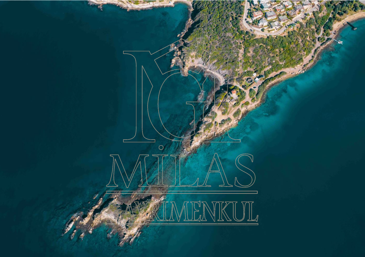 Boğaziçinde Ful Deniz Manzaralı 458M² Satılık Konut İmarlı ArsaMuğla, Milas, Boğaziçi - 13