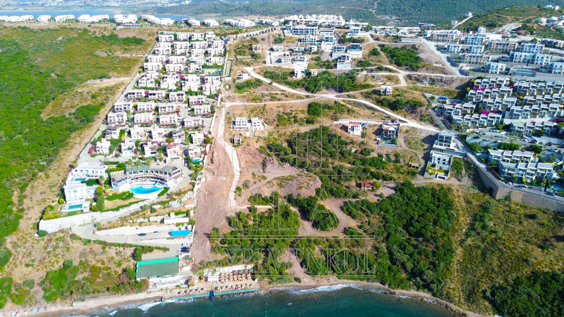 Boğaziçinde Ful Deniz Manzaralı 458M² Satılık Konut İmarlı ArsaMuğla, Milas, Boğaziçi - 3