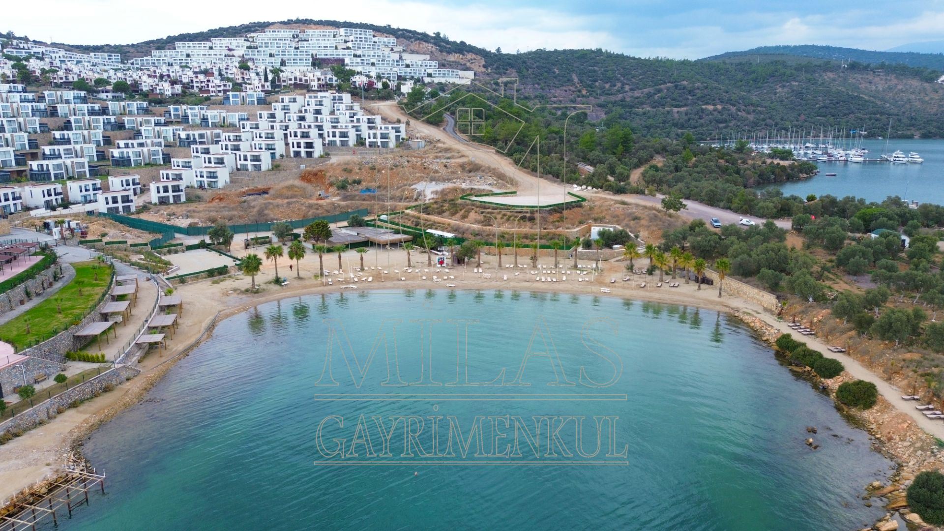 Kıyıkıışlacık'ta Deniz Manzaralı Atasayanlar 8 de Satılık VillaMuğla, Milas, Kıyıkışlacık - 5