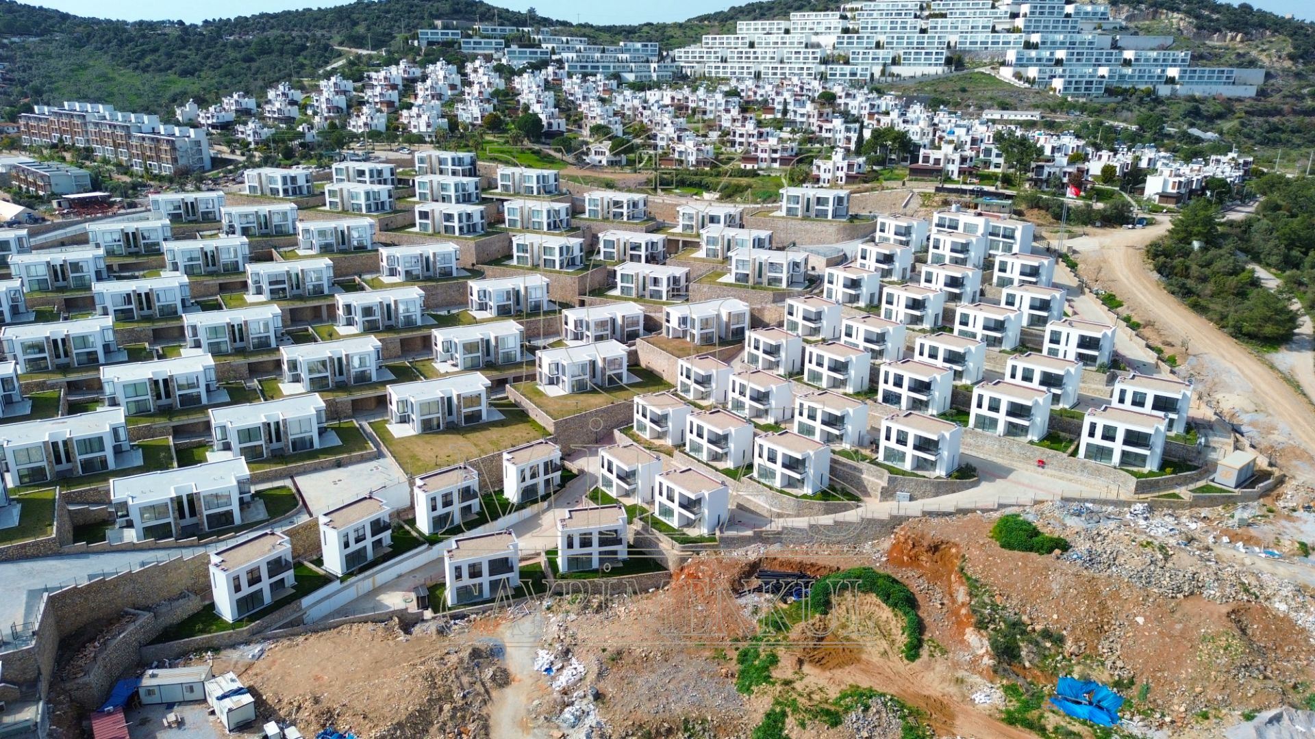 Kıyıkıışlacık'ta Deniz Manzaralı Atasayanlar 8 de Satılık VillaMuğla, Milas, Kıyıkışlacık - 2