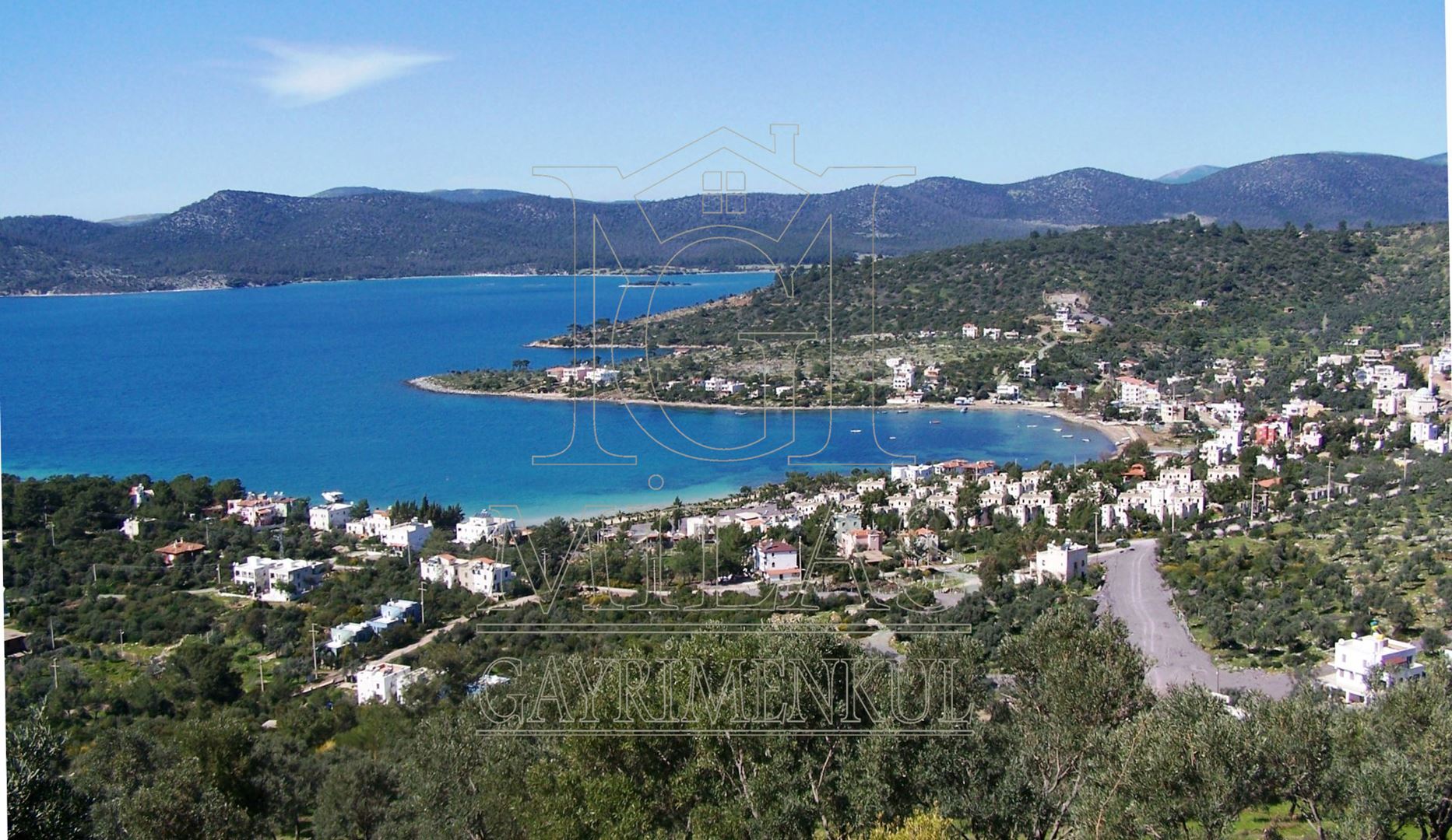 Kıyıkıışlacık'ta Deniz Manzaralı Atasayanlar 8 de Satılık VillaMuğla, Milas, Kıyıkışlacık - 33