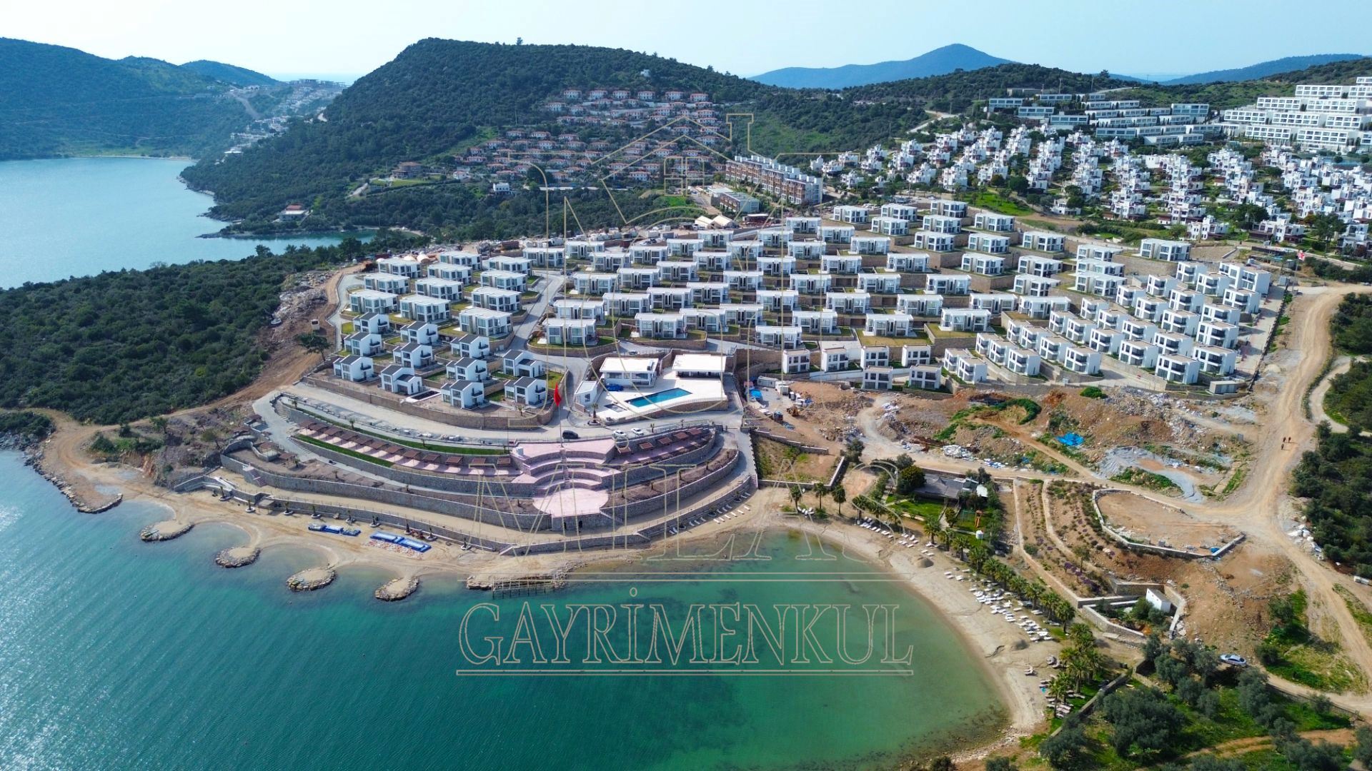 Kıyıkıışlacık'ta Deniz Manzaralı Atasayanlar 8 de Satılık VillaMuğla, Milas, Kıyıkışlacık - 4