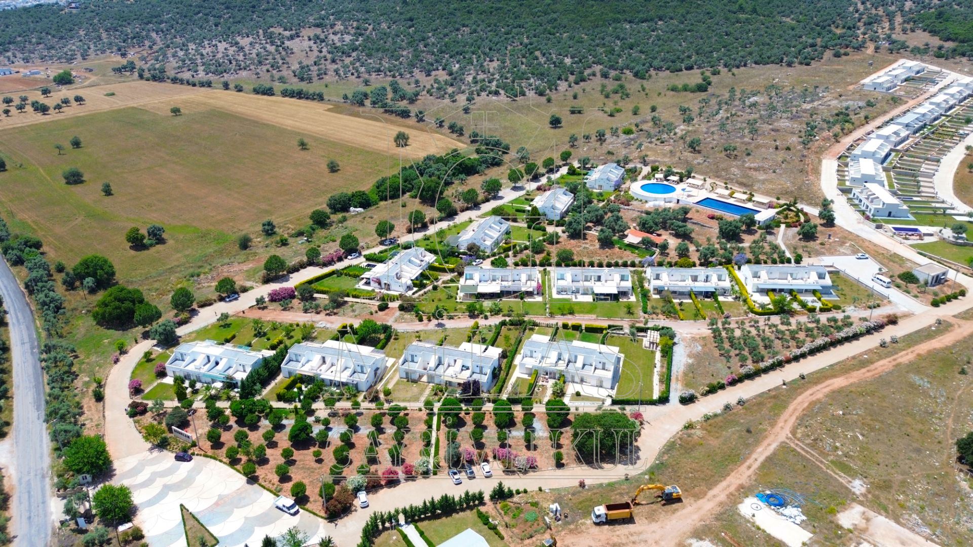 Kıyıkışlacık'ta Havuzlu Özel Sitede Satılık 2+1 Dubleks VillaMuğla, Milas, Kıyıkışlacık - 4