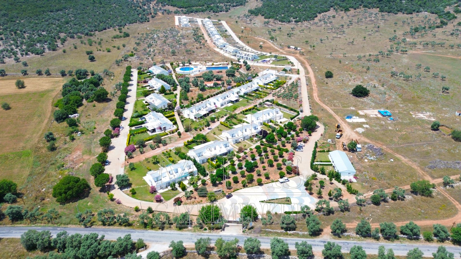 Kıyıkışlacık'ta Havuzlu Özel Sitede Satılık 2+1 Dubleks VillaMuğla, Milas, Kıyıkışlacık - 2