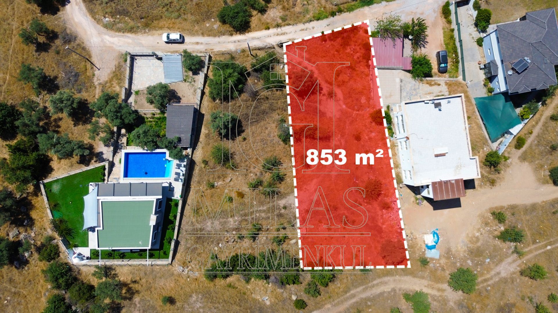 Milas Kemiklerde Doğayla İç İçe 794m² Satılık Konut İmarlı ArsaMuğla, Milas, Kemikler - 9