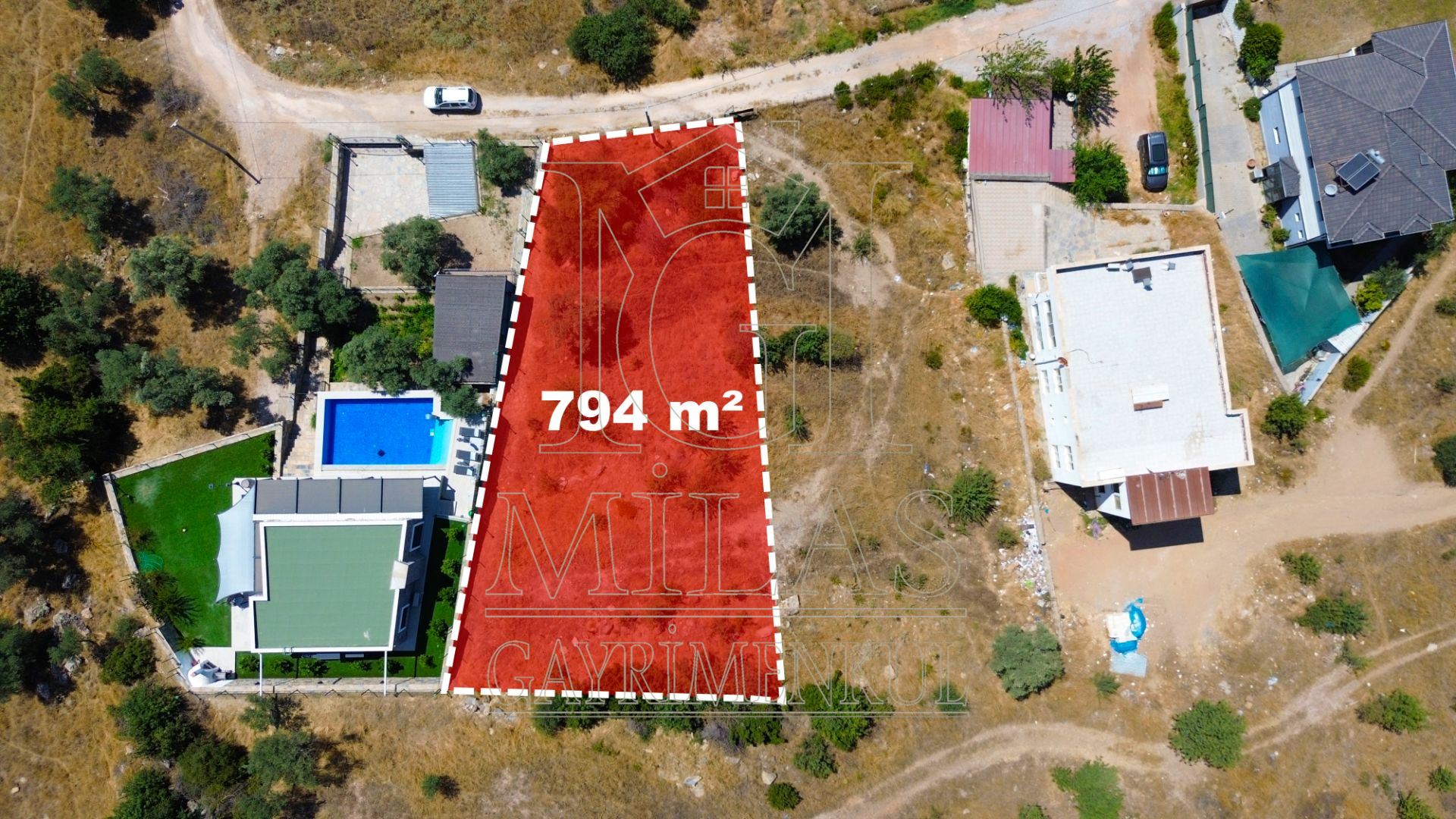 Milas Kemiklerde Doğayla İç İçe 794m² Satılık Konut İmarlı ArsaMuğla, Milas, Kemikler - 8