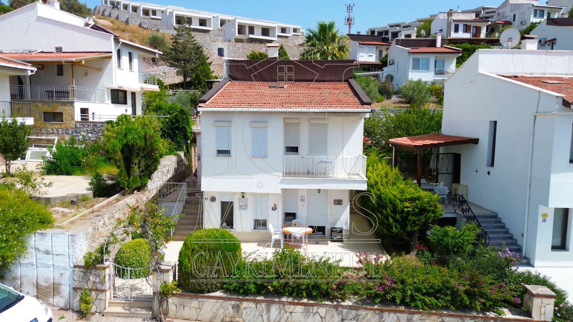 Kıyıkışlacık Baştur'da Full Deniz Manzaralı 3+1 Satılık VillaMuğla, Milas, Kıyıkışlacık - 14