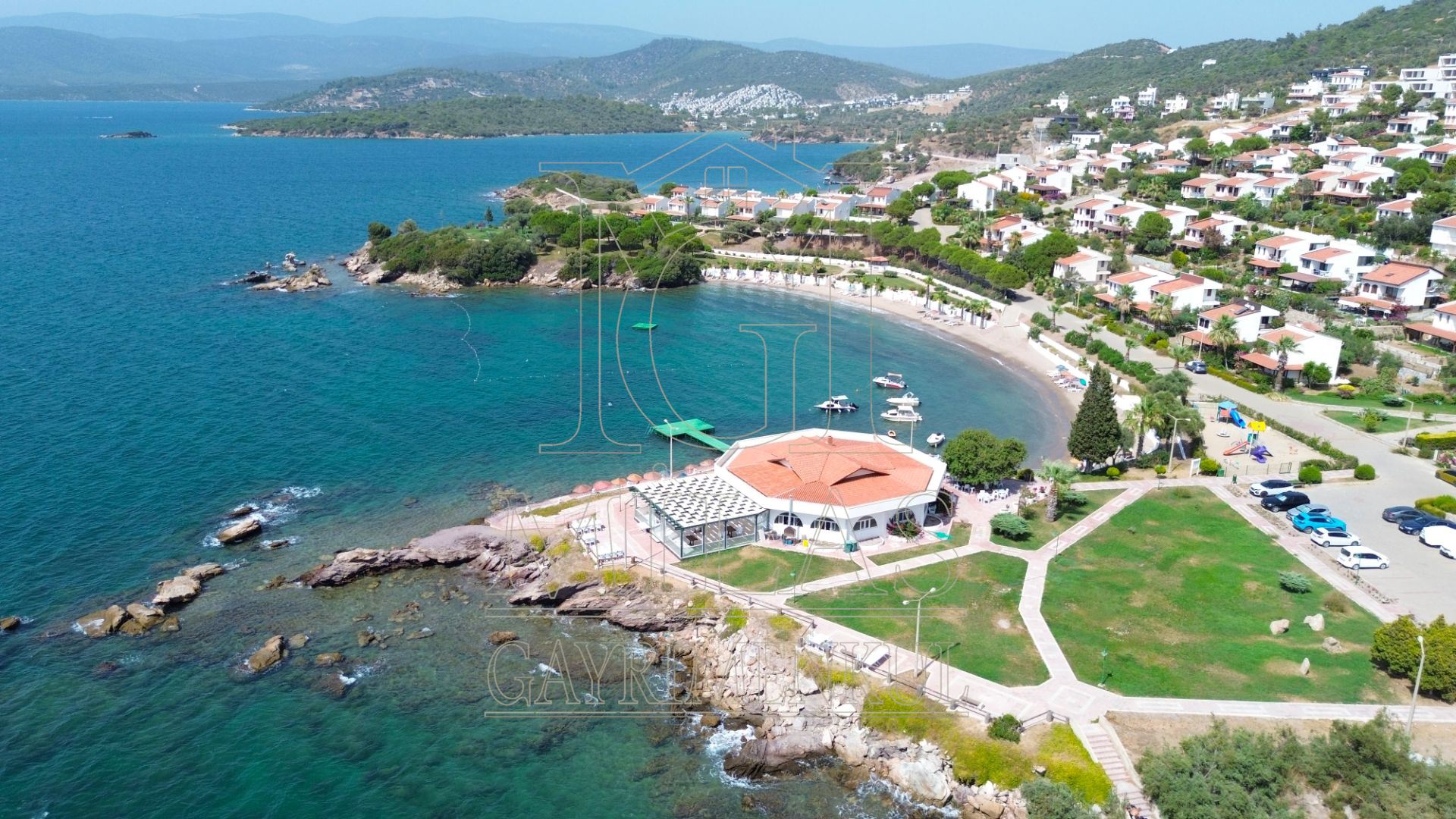 Kıyıkışlacık Baştur'da Full Deniz Manzaralı 3+1 Satılık VillaMuğla, Milas, Kıyıkışlacık - 6