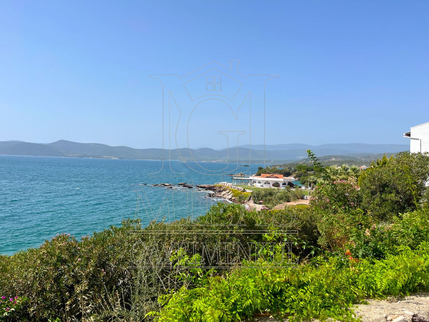 Kıyıkışlacık Baştur'da Full Deniz Manzaralı 3+1 Satılık VillaMuğla, Milas, Kıyıkışlacık - 11