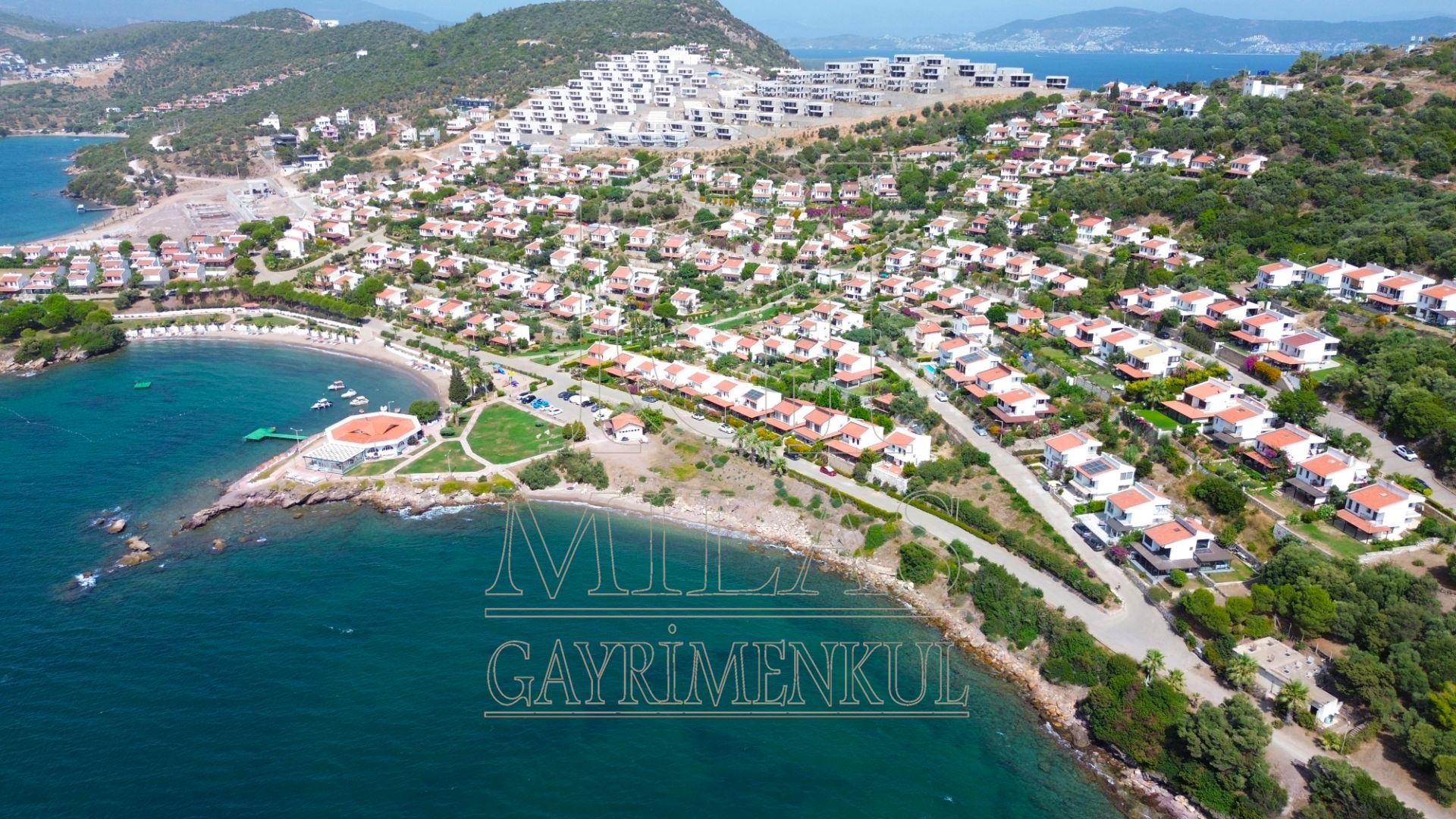 Kıyıkışlacık Baştur'da Full Deniz Manzaralı 3+1 Satılık VillaMuğla, Milas, Kıyıkışlacık - 3