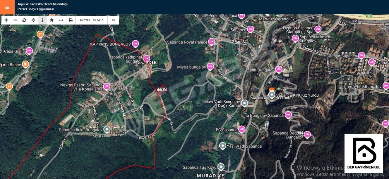 BEK GAYRİMENKUL DEN GÖL MANZARALI SATILIK 2373 M2 ARSA - 6