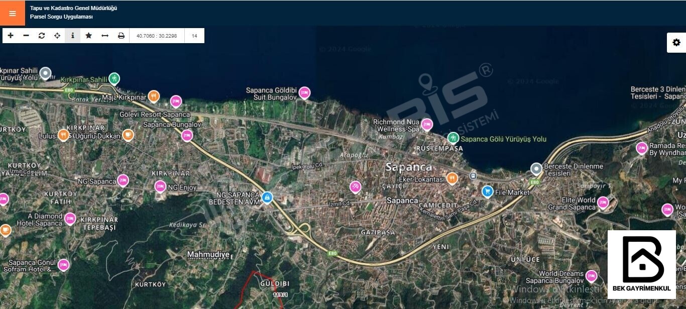 BEK GAYRİMENKUL DEN GÖL MANZARALI SATILIK 2373 M2 ARSA - 7
