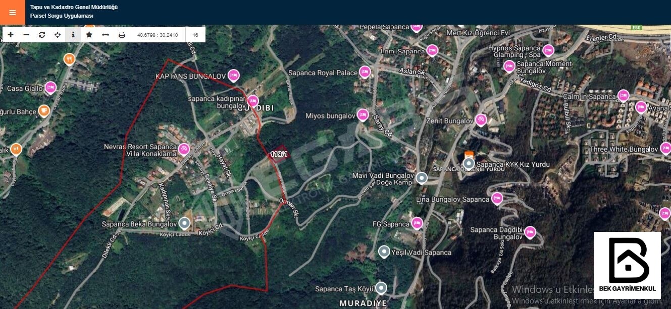 BEK GAYRİMENKUL DEN GÖL MANZARALI SATILIK 2373 M2 ARSA - 6