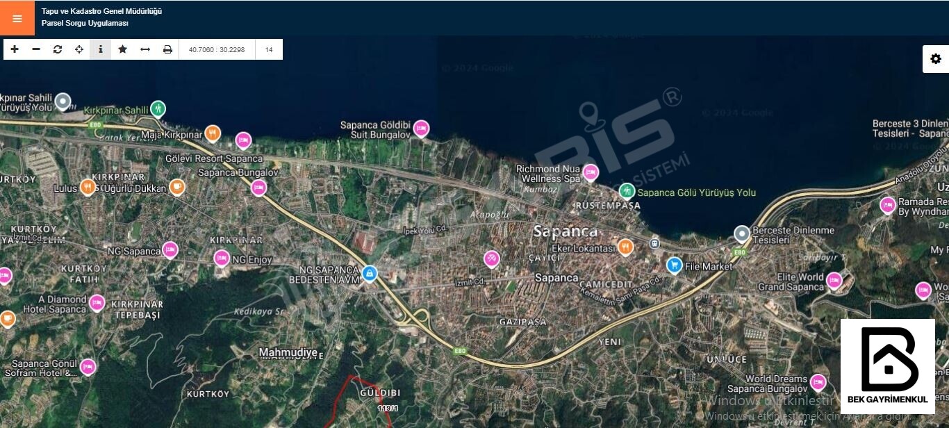 BEK GAYRİMENKUL DEN GÖL MANZARALI SATILIK 2373 M2 ARSA - 7