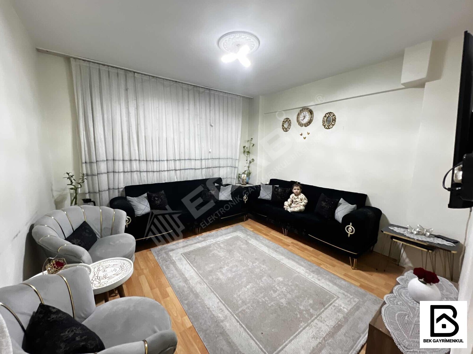 FEVZİ ÇAKMAK MAH. NİZAMİ BİNA 2+1 90 M2 BAHÇE KAT - 3