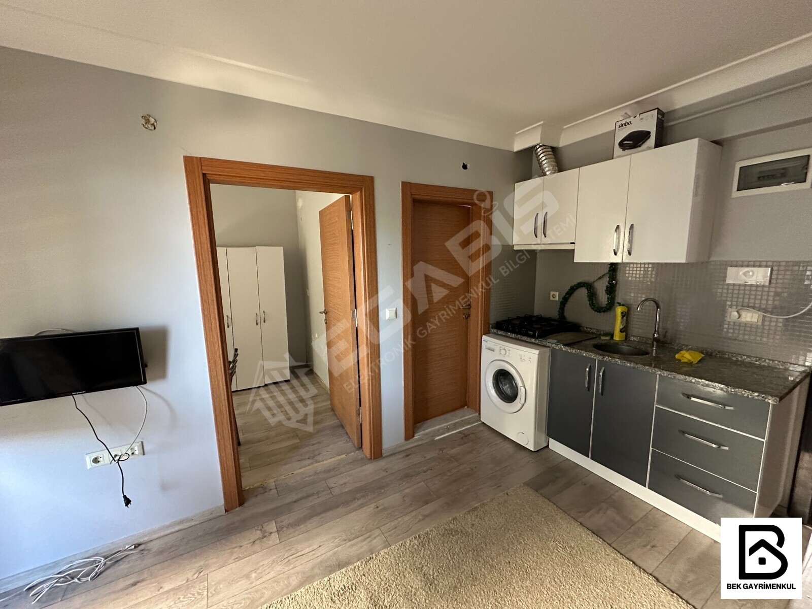 BEK GAYRİMENKULDEN HER ŞEY DAHİL KİRALIK 1+1 APART - 4