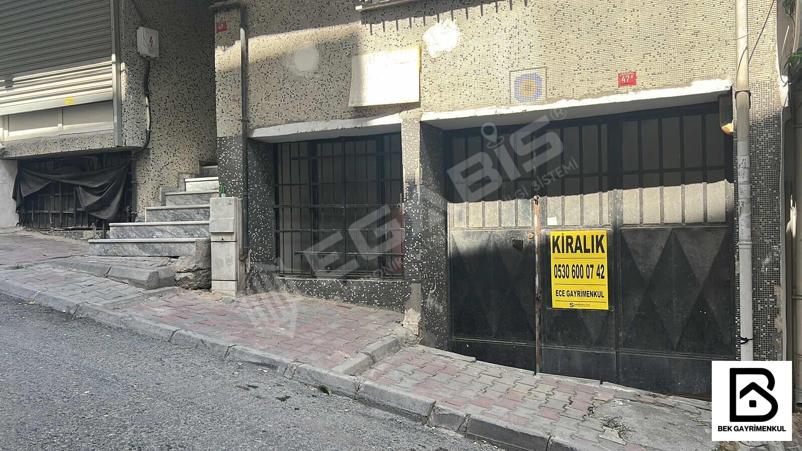 KÜLTÜR MERKEZİNE YAKIN KİRALIK 125 M2 SANAYİ ELEKTRİKLİ DÜKKAN