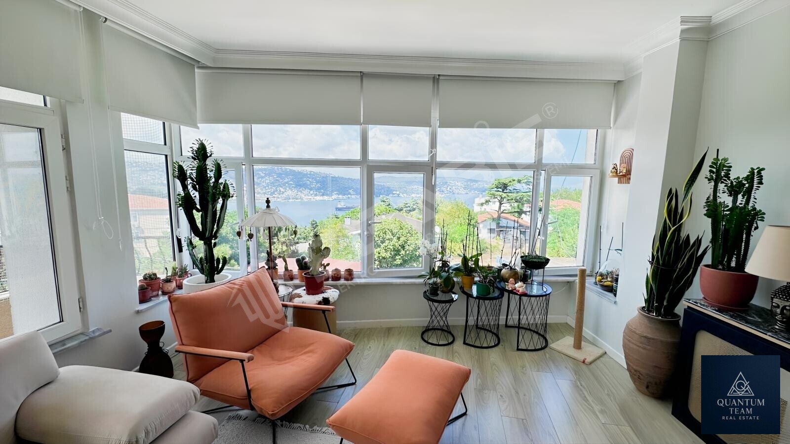 KİRALIK | SARIYER KİREÇBURNUNDA BOĞAZ MANZARALI | 3+1 DAİRE