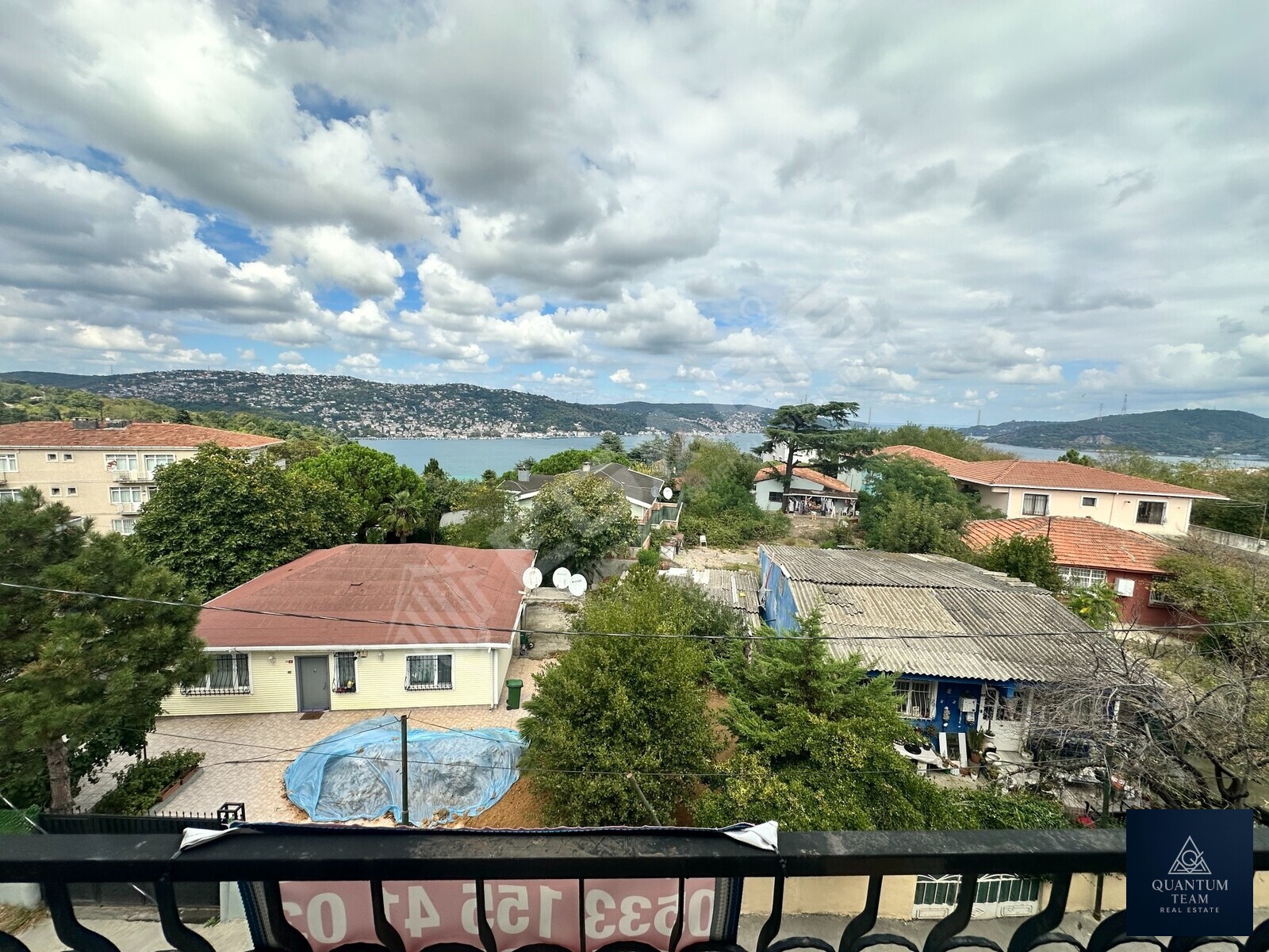 KİRALIK | SARIYER KİREÇBURNUNDA BOĞAZ MANZARALI | 3+1 DAİRE