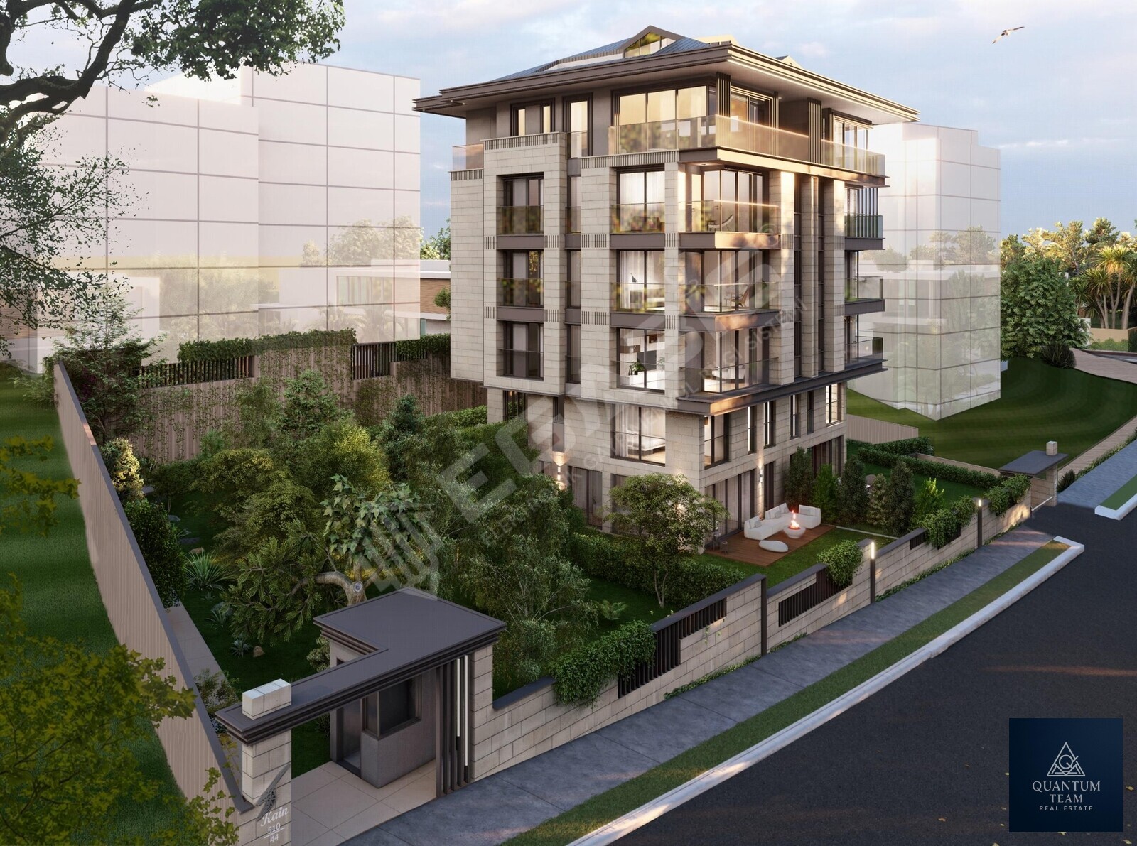 SATILIK-SARIYER TARABYA'DA YENİ YAPIM BİNADA 3+1 ARA KAT DAİRE