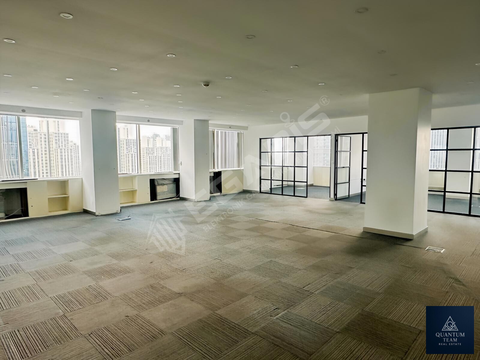 KİRALIK-SPRİNG GİZ PLAZA - 15. KATTA - 330 M2 - 6 BÖLÜMLÜ OFİS - 34