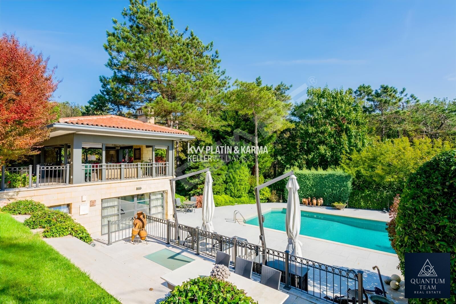 SATILIK - KEMER COUNTRY'DE ORMANA KOMŞU HAVUZLU MÜSTAKİL VİLLA - 7