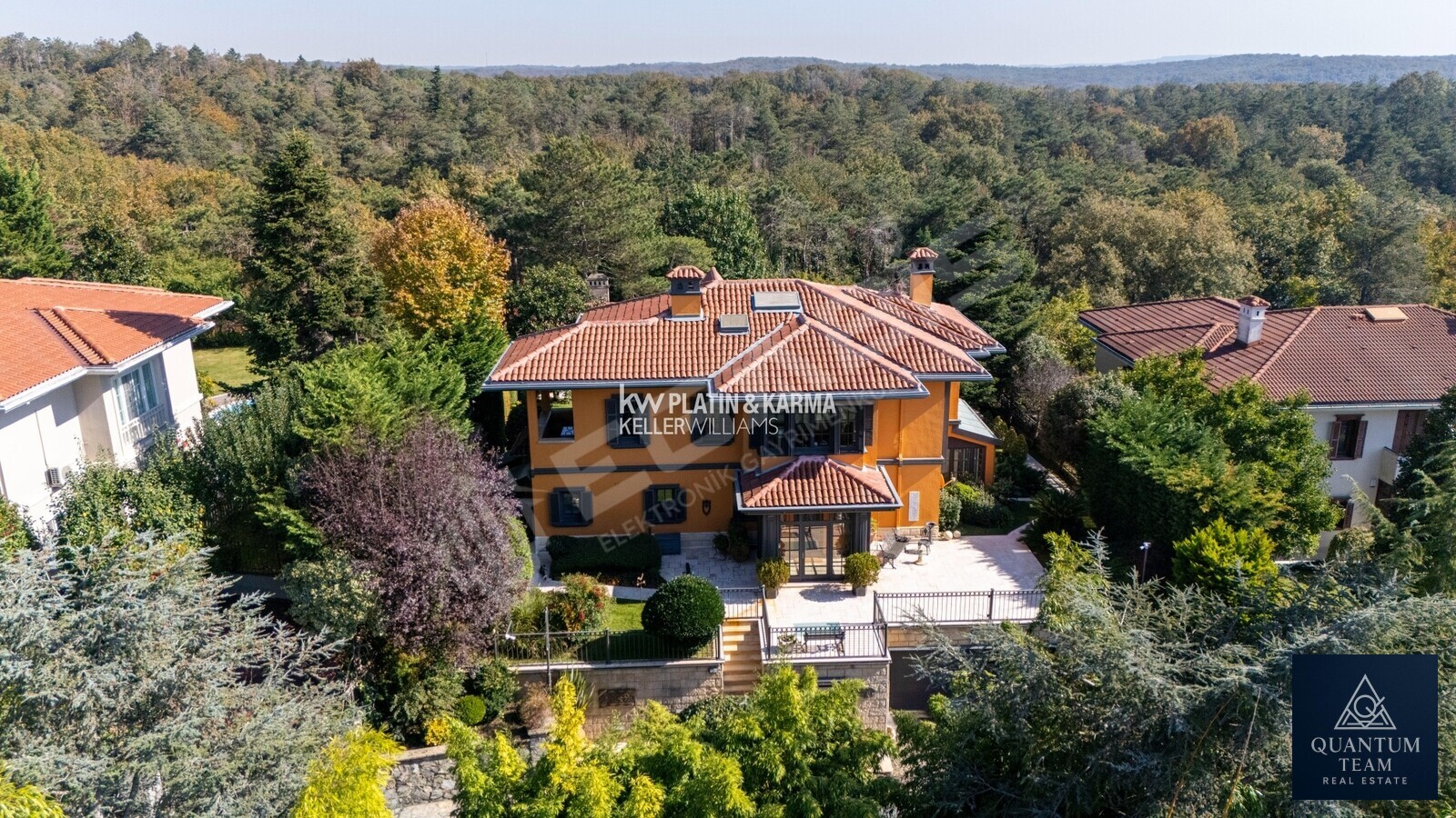 SATILIK - KEMER COUNTRY'DE ORMANA KOMŞU HAVUZLU MÜSTAKİL VİLLA - 34